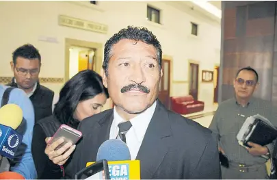  ??  ?? Fernando Adrián Ruiz rindió protesta en el cargo en agosto del 2016.