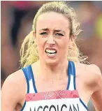  ??  ?? Eilish McColgan: one of three Scots in the 5,000m heats tonight.