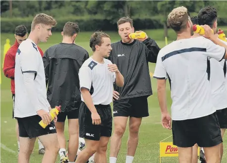  ??  ?? Hartlepool United players returned to training this week ahead of their National League campaign.