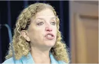  ?? JOSE LUIS MAGANA/AP ?? U.S. Rep. Debbie Wasserman Schultz said President Donald Trump’s response shows “absolutely zero self-awareness about his role perpetuati­ng a culture of white nationalis­t hate on the internet.”