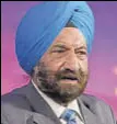  ??  ?? Former MP Tarlochan Singh