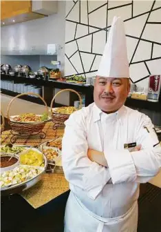  ??  ?? Zainal is TH Hotel’s Executive Chef.