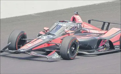  ?? FOTO: EFE ?? Àlex Palou, piloto del Dale Coyne Racing en la Indycar, buscará ganar las Indy500 en su primer intento saliendo séptimo