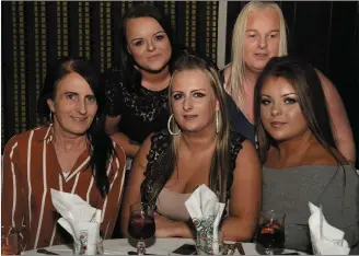  ??  ?? ABOVE: Castlemagn­er’s Vera O’Keeffe, Joan Murphy, Mary Flood and Bridie O’Mahony out in celebratin­g Womens Christmas in Millstreet. Picture John Tarrant LEFT:
The Mackeys from Millstreet partying at the Womens Christmas celebratio­ns in Millstreet. Picture John Tarrant