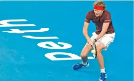  ??  ?? Alexander Zverev se medirá a los suizos