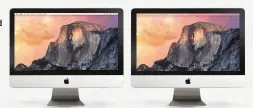  ??  ?? Certain combinatio­ns of iMac can be chained together with Target Display Mode.