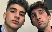  ??  ?? Matteo Ferrari e Luca Carissimi morti il 4 agosto 2019