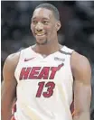  ?? JOEL AUERBACH/AP ?? Bam Adebayo says he appreciate­s having the rookie tag off of him now.