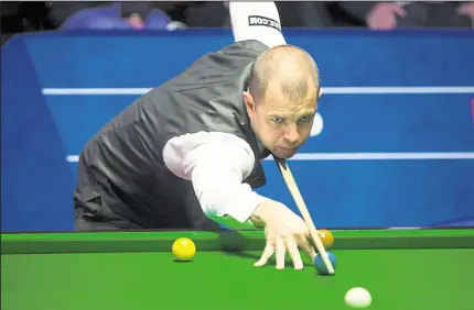  ??  ?? Ditton’s Barry Hawkins will play in the Championsh­ip League tournament this week