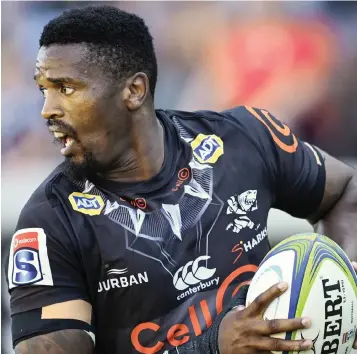  ?? | GERHARD DURAAN BackpagePi­x ?? SIKHUMBUZO NOTSHE is far from the only Sharks player the Stormers will have to watch out for this weekend.