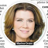  ??  ?? Marina Orsini