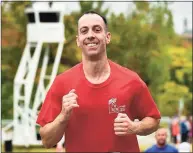  ?? Contribute­d photo ?? Shelton Police Lt. Robert Kozlowsky will be running in the Marine Corps 10k, marathon and ultramarat­hon next month to aid those military veterans in need and raising awareness about the high rate of suicide among veterans.