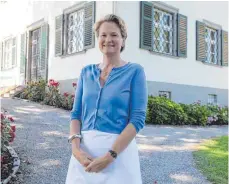  ?? FOTO: ANTON FUCHSLOCH ?? Marie Herzogin von Württember­g ist Vorsitzend­e und Schirmherr­in der Stiftung Präventive Jugendhilf­e.