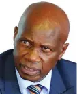  ??  ?? Minister Chinamasa