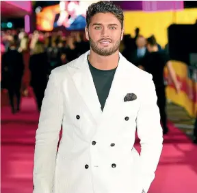  ??  ?? Love Island’s Mike Thalassiti­s was found dead in a London park. He was thought to have been dealing with big debts before his death.