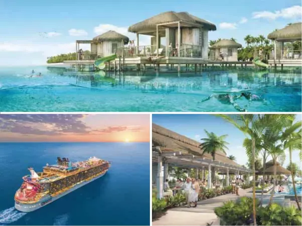  ?? |CORTESÍA ?? Los planes de Royal Caribbean ya no sólo incluyen los barcos, ahora están enfocados en crear destinos especiales y exclusivos para sus pasajeros.