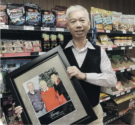  ?? NICK PROCAYLO/ PNG ?? Dan On, who came to Canada as an 18-year-old Vietnamese refugee, was adopted by a Port Coquitlam family — George and Irene Kavanagh — then went on to build the multinatio­nal Dan-D Foods in Richmond, becoming the ‘Cashew King’ in the process.