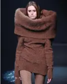  ?? Photograph: Horacio Villalobos/ EPA ?? A model wears a creation from Maison Martin Margiela’s autumn/winter 2008 collection.