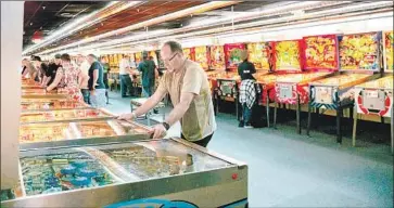  ?? Museum of Pinball ?? THE MUSEUM of Pinball in Banning has 650 pinball machines among 1,100 fully functional arcade machines.