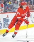  ?? FOTO: RICK OSENTOSKI/IMAGO ?? Als bester Verteidige­r der Liga ist Moritz Seider Leistungst­räger bei den Detroit Red Wings.