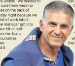  ??  ?? TOTAL RECALL Queiroz has turned to Morelos again