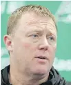  ?? CP ?? It’s unclear whether Roughrider­s GM/head coach Chris Jones, above, tried to trade Duron Carter before releasing him on Saturday.