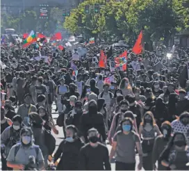  ?? / AGENCIAUNO ?? ¿Tendrá representa­ción el ciudadano de a pie? Así como van las cosas, no parece muy probable.