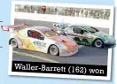  ??  ?? Waller-barrett (162) won