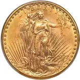  ?? ?? A hefty $4.44 million was the price paid for this 1927-D Saint-Gaudens double eagle gold coin in August of 2022.