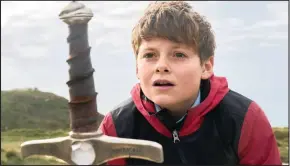  ??  ?? LOUIS Ashbourne Serkis, 14, in a scene from ‘The Kid Who Would Be King’.PICTURE: 20TH CENTURY FOX FILM