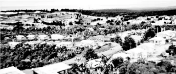  ??  ?? A photo of Felda settlement­s during the 50s. - Bernama phoro