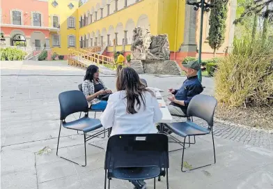  ?? DE CULTURA FEDERAL / CORTESÍA: SECRETARÍA ?? A partir de marzo, en el Palacio de Cultura se llevan a cabo talleres literarios