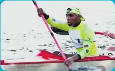  ??  ?? Lungelo Shange has been named in the team to attend the Olympic Hopes regatta in Račice in the Czech Republic from 10 to 12 September. Cameron Hudson/Gameplan Media