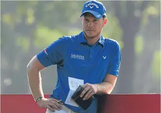  ??  ?? Danny Willett didn’t have the best of days.