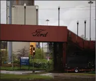  ?? (Bloomberg/Emily Elconin) ?? The Ford Rouge assembly plant in Dearborn, Mich., in May.