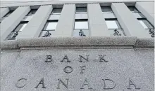  ?? ADRIAN WYLD THE CANADIAN PRESS ?? The Bank of Canada’s outlook survey indicator climbed to its highest level since the second quarter of 2011.