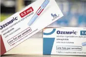  ?? THIBAUT DURAND Abaca/Sipa USA ?? The list price of Ozempic, which is authorized for Type 2 diabetes, is around $968 per package.