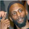  ??  ?? Jamal al-Harith was paid £1 million compensati­on after his release from the United States military prison at Guantanamo Bay.