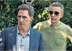  ??  ?? Faithful friends: Rob Brydon and Steve Coogan in ‘The Trip to Spain’