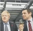  ?? ?? 0 Douglas Ross has done a U-turn on Boris Johnson