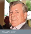  ??  ?? Mnr. Dave Mohr