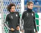  ??  ?? No Real Madrid, chegou a discutir o lugar com Marcelo, muito provavelme­nte o melhor lateralesq­uerdo do Mundo