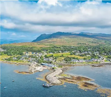  ?? PHOTO: SAIL SCOTLAND & AIRBORNE LENS ?? An aerial view of Arisaig Marina.
The new video guide library can be viewed online on Sail Scotland’s Aerial Guides page https:// sailscotla­nd. co. uk/ plan/ aerial-guides/