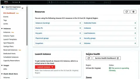  ??  ?? Figure 2: Create an instance in AWS