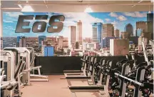  ?? EoS Fitness ?? EoS Fitness, formerly Texans Fit, has a 34,000-square-foot gym within the Pavilion at the Allen next door to the tower.