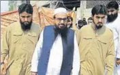  ?? AP FILE ?? ■ Hafiz Saeed at a rally in May.