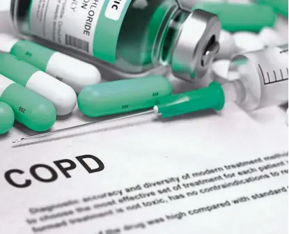  ??  ?? A 2011 study has indicated that long-term, continued use of azithromyc­in helps prevent COPd exacerbati­ons. — TnS