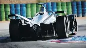  ?? NISSAN ?? Nissan’s Formula E racer