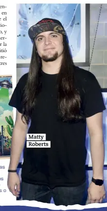  ??  ?? Matty Roberts