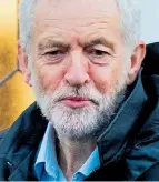  ??  ?? Angry with media...Corbyn yesterday